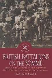 British battalions on the Somme 1916 cover image