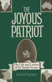 The joyous patriot. The Life and Letters of Sir Ralph Verney cover image