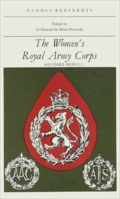 The women's royal army corps cover image