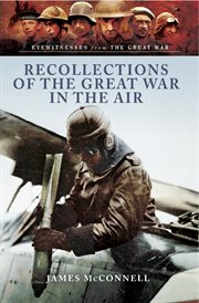 Recollections of the great war in the air cover image