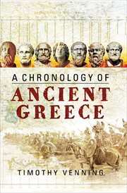 A chronology of ancient Greece cover image