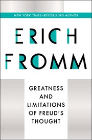 Greatness and Limitations of Freud''s Thought cover image
