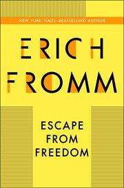 Escape from freedom cover image