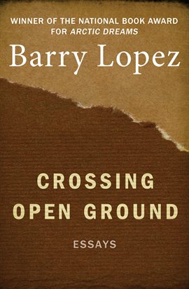 Cover image for Crossing Open Ground