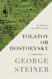 Tolstoy or Dostoevsky cover image