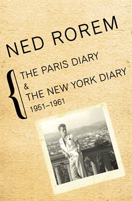 Cover image for The Paris Diary & The New York Diary, 1951–1961