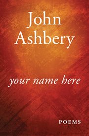 Your name here: poems cover image