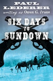Six days to sundown cover image
