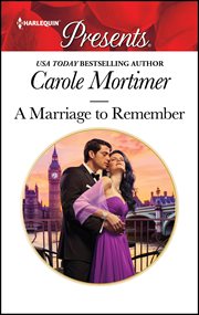 A marriage to remember cover image