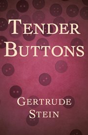 Tender buttons cover image