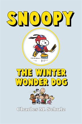 Snoopy, el perro maravilla invernal, portada del libro