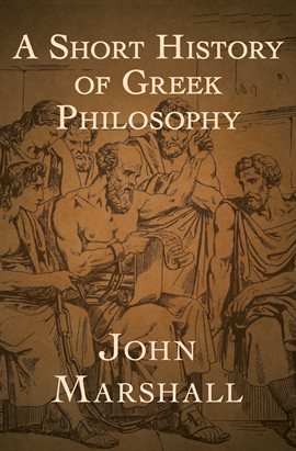 Umschlagbild für A Short History of Greek Philosophy