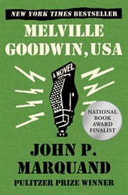 Melville Goodwin, USA: A Novel cover image