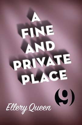 Cover image for A Fine and Private Place