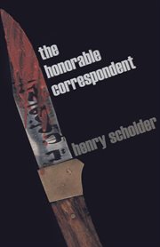 The honorable correspondent cover image