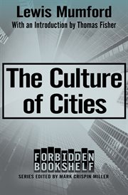 The culture of cities cover image