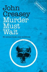Murder must wait cover image