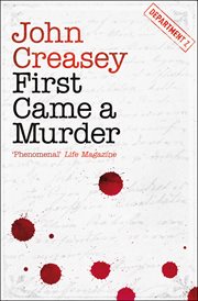 First came a murder cover image