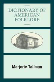 Dictionary of American folklore cover image