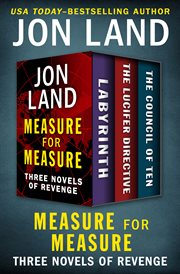 Measure for Measure: Three Novels of Revenge cover image