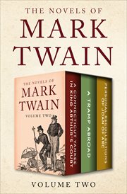 The novels of mark twain volume two cover image