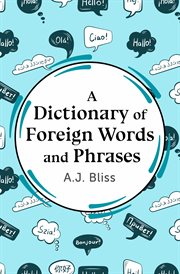 A dictionary of foreign words and phrases : in current English cover image