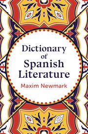 Dictionary of Spanish literature cover image