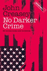 No Darker Crime : Department Z cover image