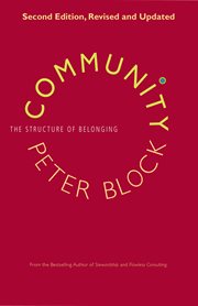 Community : the structure of belonging cover image