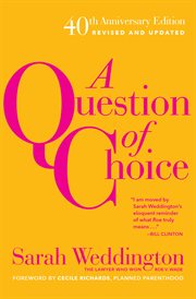 A question of choice cover image