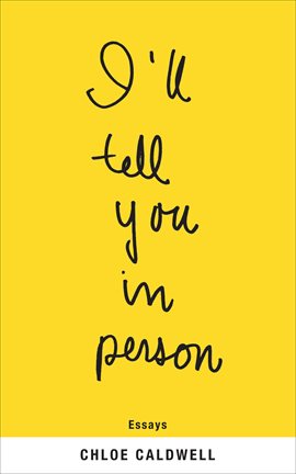 Cover image for I'll Tell You in Person