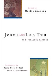 Jesus and Lao Tzu : the Parallel Sayings cover image
