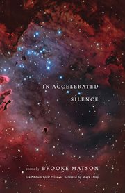 In accelerated silence. Poems cover image