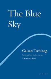 The blue sky : a novel cover image