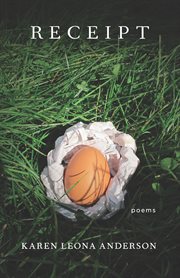 Receipt. Poems cover image