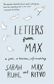 Letters from max. A Poet, a Teacher, a Friendship cover image