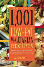 1,001 low-fat vegetarian recipes cover image