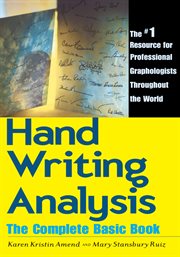 Handwriting Analysis : The Complete Basic Book cover image