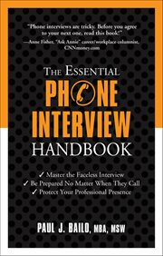 The Essential Phone Interview Handbook cover image