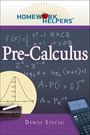 Homework Helpers: Pre-Calculus cover image