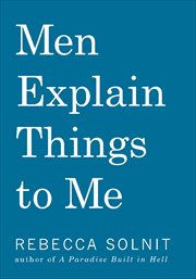 Men explain things to me cover image