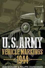 U.S. Army vehicle markings 1944 cover image