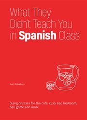 What they didn't teach you in Spanish class : slang phrases for the cafe, club, bar, bedroom, ball game and more cover image