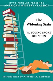 The widening stain cover image
