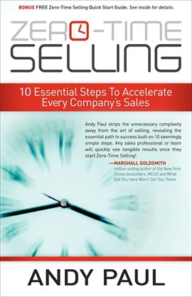 Cover image for Zero-Time Selling
