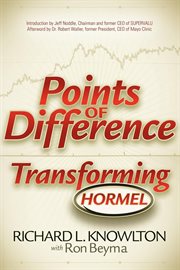 Points of difference : transforming Hormel cover image