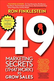49 marketing secrets (that work) to grow sales cover image