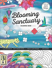 Blooming Sanctuary Coloring Book cover image