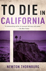 To Die in California cover image