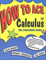 How to Ace Calculus : The Streetwise Guide cover image